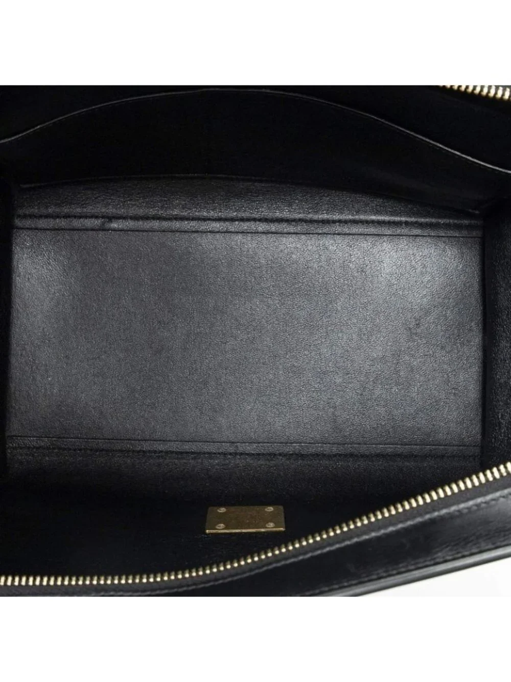 Celine Small Tricolor Trapeze Red Black Top Grain Calfskin Leather - Picture 9 of 10